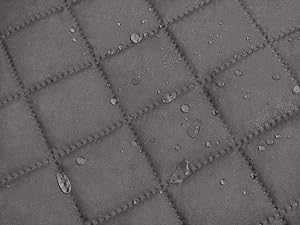 Easy-Going Reversible Couch Cover for 3 Cushion Couch Sofa Cover for Dogs Water Resistant Furniture Protector Cover with Foam Sticks Elastic Straps for Pet Cat (Sofa, Gray/Light Gray)